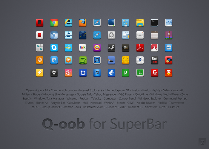 Q-oob Icons