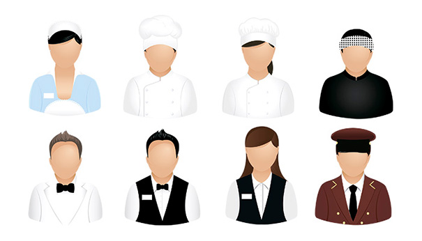 Restaurant Users Icons