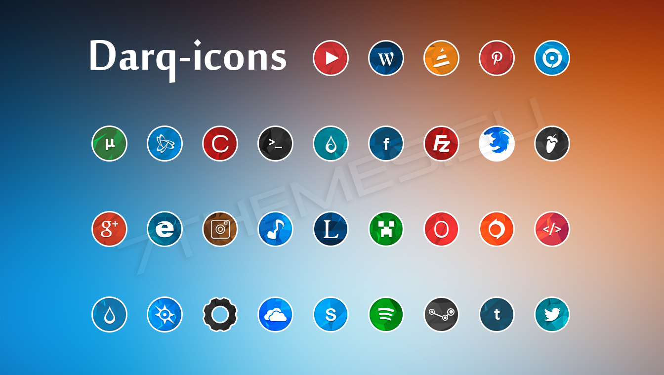 DarQ Icons